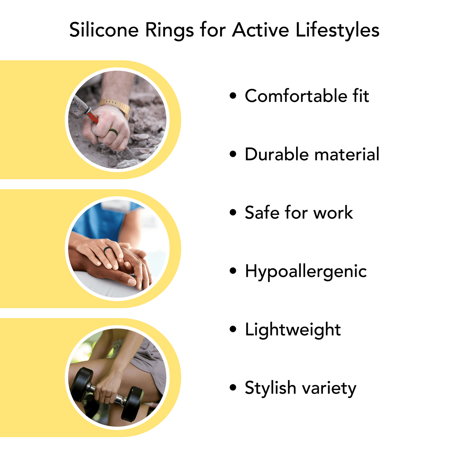EverMark Rings: Transform Your Metal Wedding Rings into Silicone Ring!
