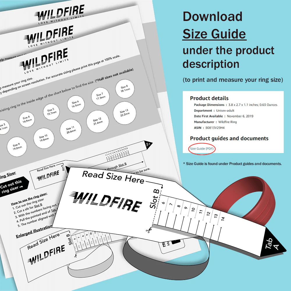 Steel Beam Personalized Silicone Beveled Ring