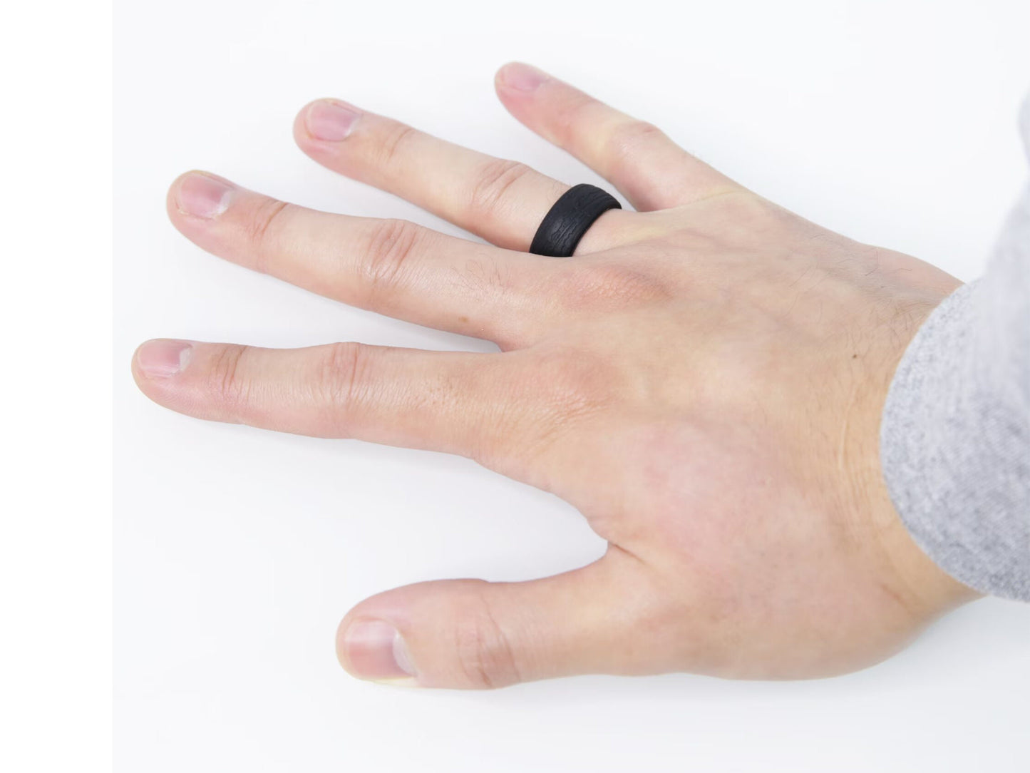 Wooden Pattern Silicone Ring