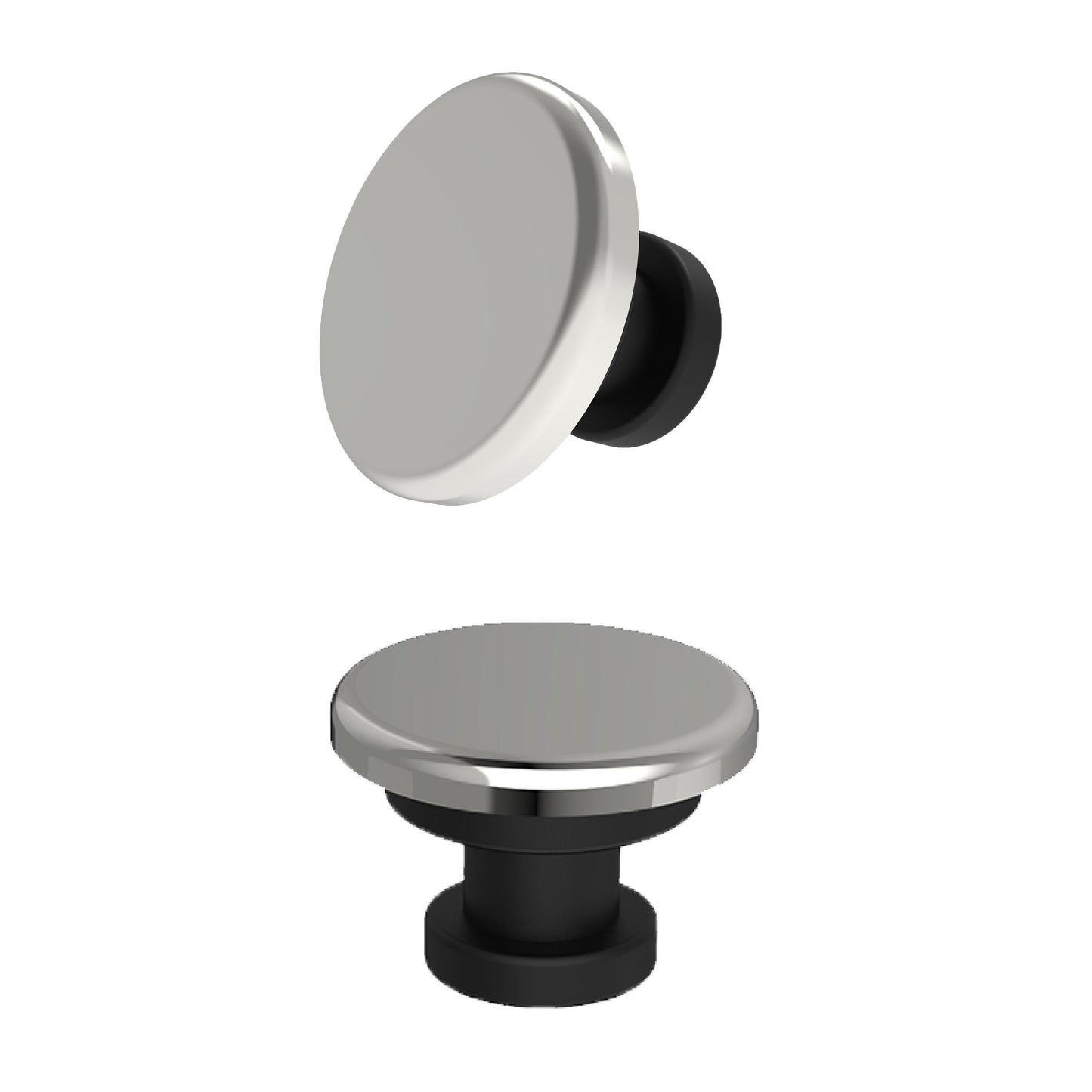 Custom Interchangeable 316 Stainless Steel Round Ring Plate for Silicone Rings