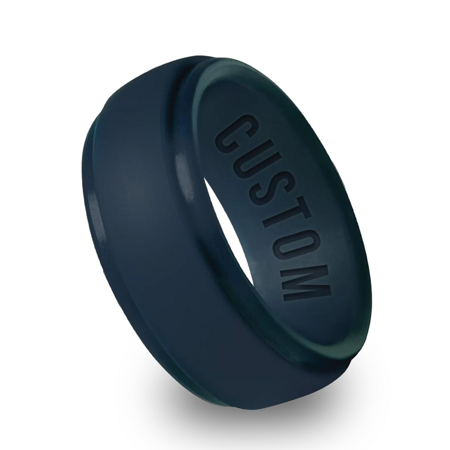 Personalized Silicone Engraved Ring