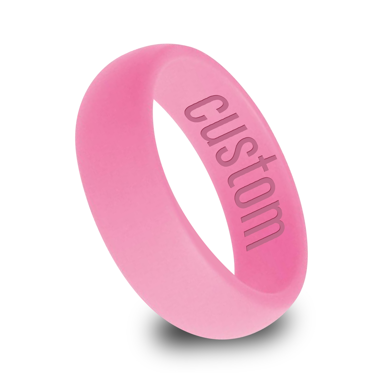 Personalized Neon Silicone Ring