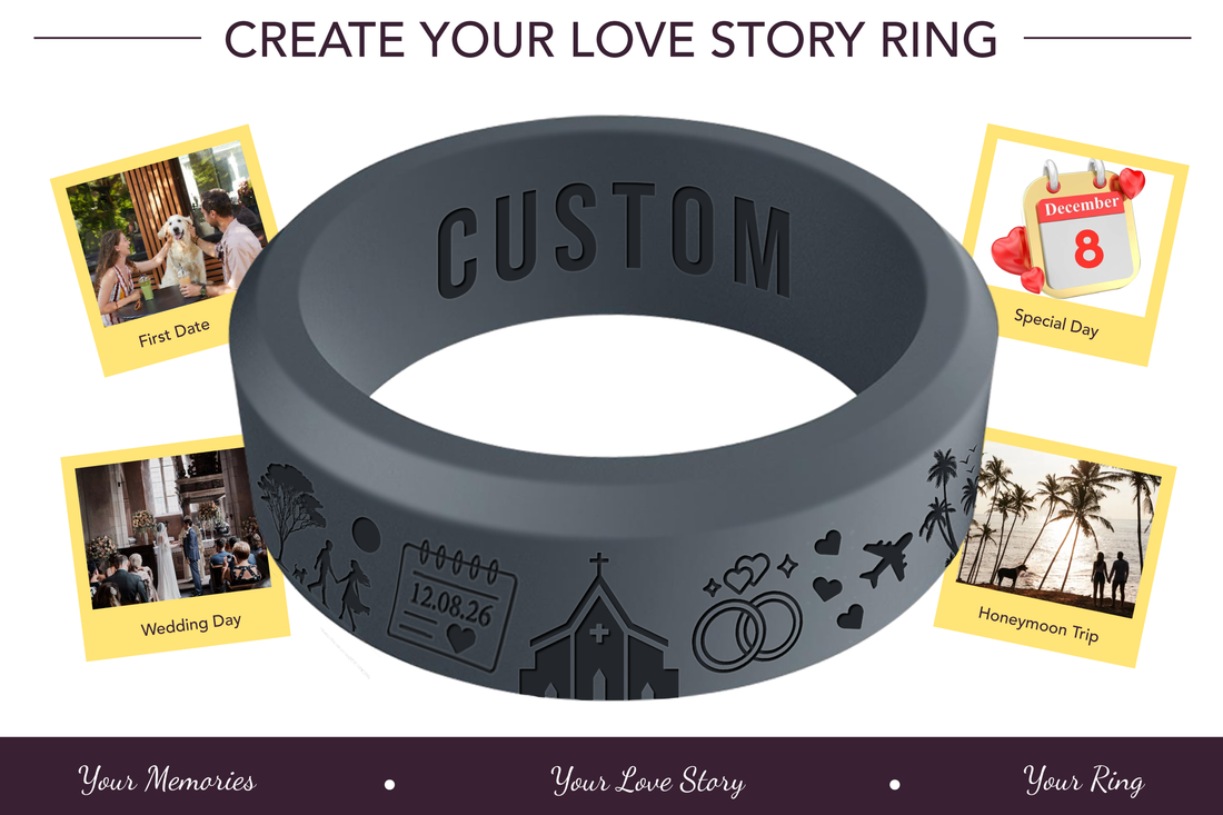 Wildfire Ring: How to Create Your Custom Love Story Silicone Ring