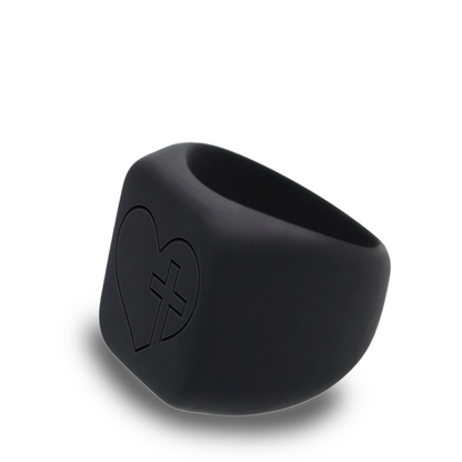 Personalized Silicone Chunky Ring