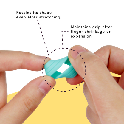 Personalized Silicone Chakra Meditation Beveled Ring w/ Removable Stainless Steel Plate