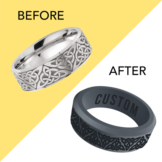 EverMark Rings: Transform Your Metal Wedding Rings into Silicone Ring!