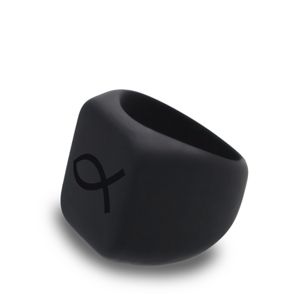Personalized Silicone Christian Fish Chunky Ring