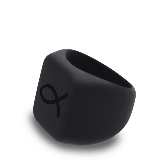 Personalized Silicone Christian Fish Chunky Ring