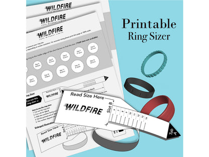 Personalized Silicone Christian Fish Chunky Ring